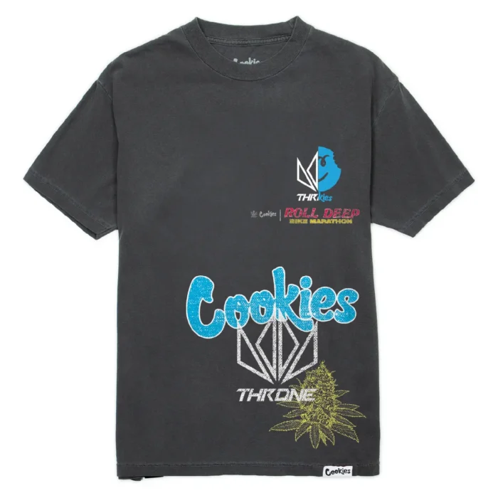Cookies CKS x Throne Shirt Washed Black (1)