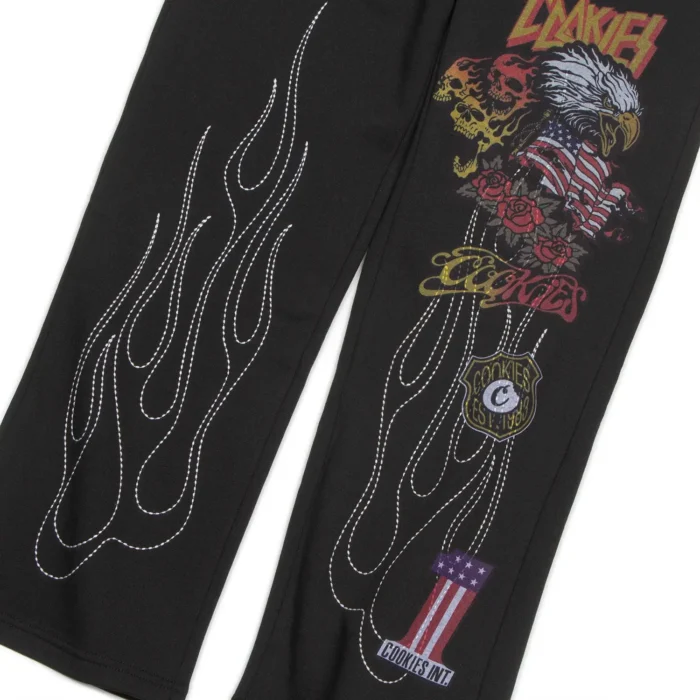 Cookies Highway Wideleg Fleece Sweatpants (4)