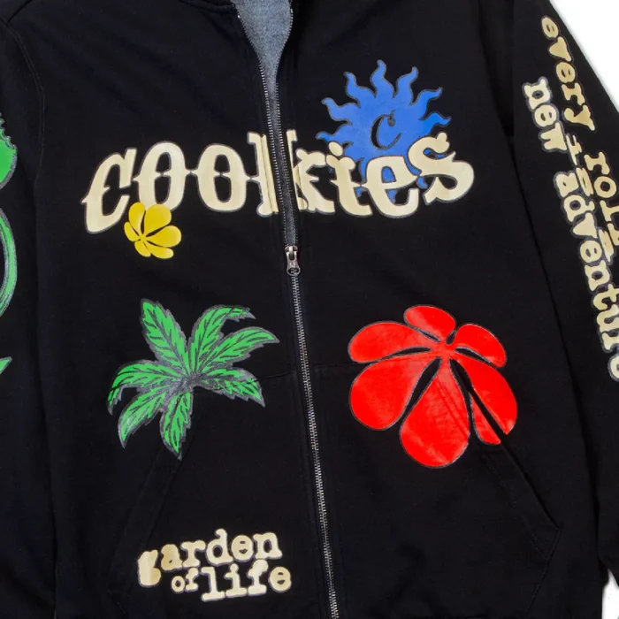 Cookies SF Garden of Life Zip Hoodie Black (3)