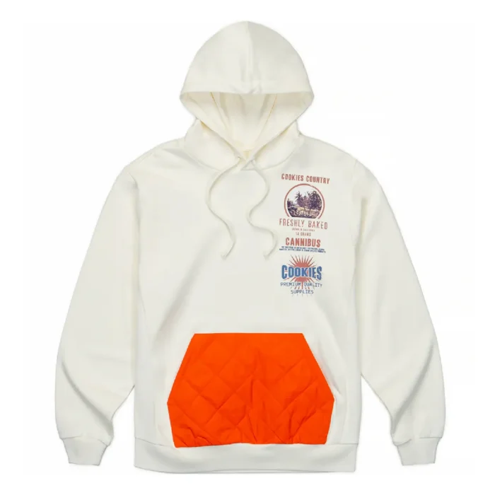 Cookies SF Pullover Hoodie Cream (1)