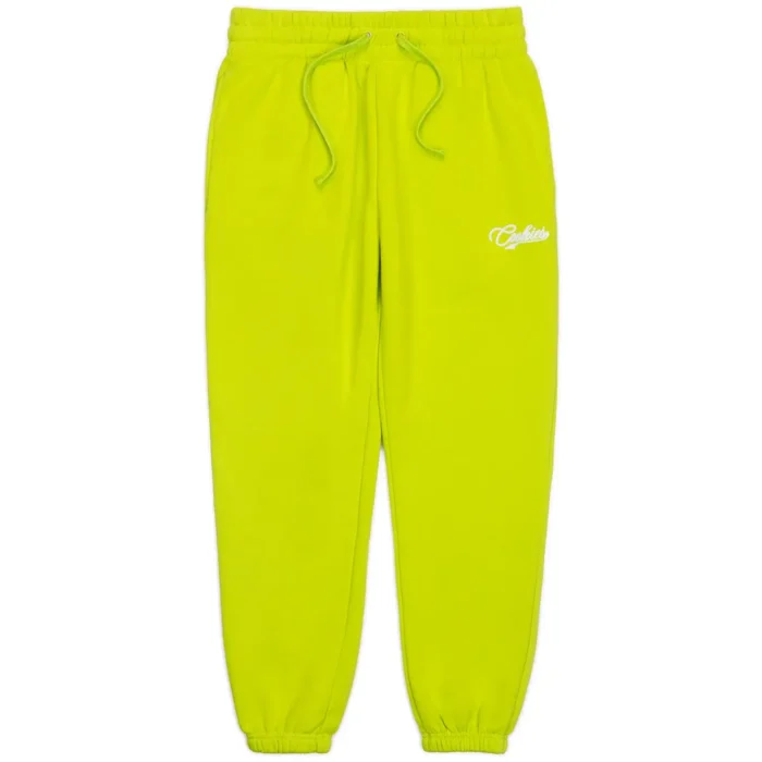 Cookies Yellowstone Fleece Sweatpants Lime (2)