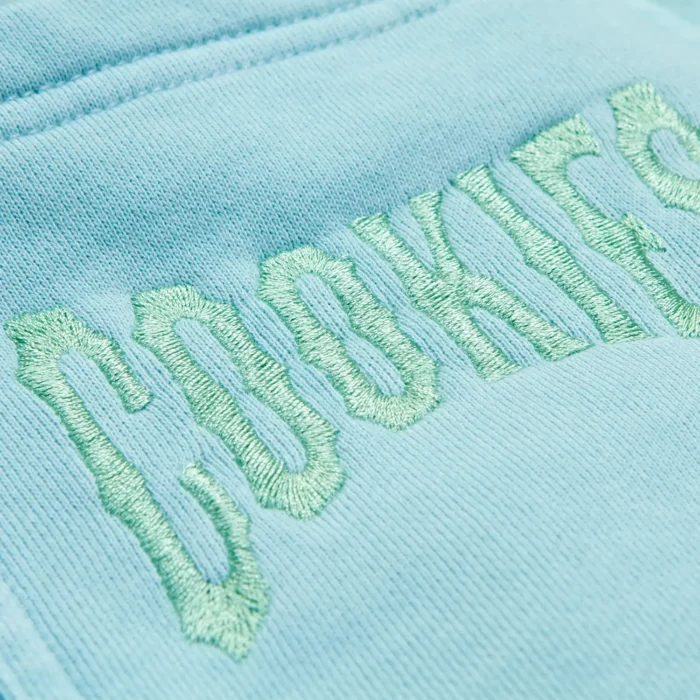 Off The Books Fleece Cookies Shorts Powder Blue (3)